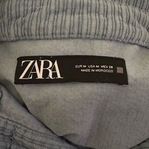 ZARA Cropped Corduroy Overshirt - Picture 10 of 13